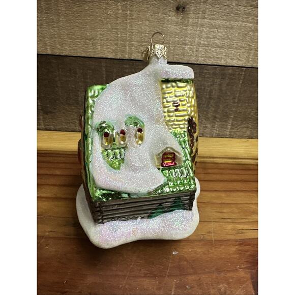 Dept 56 Elf Bunkhouse Ornament Night Before Christmas North Pole Series In Box - Picture 2 of 5